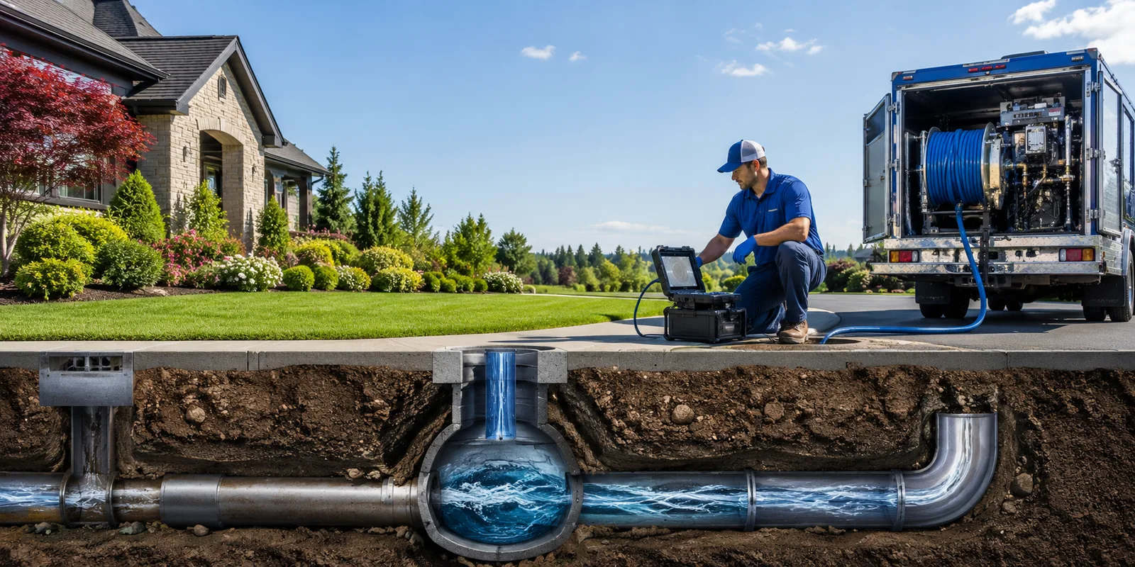 Drainage restoration information for Montezuma, IN